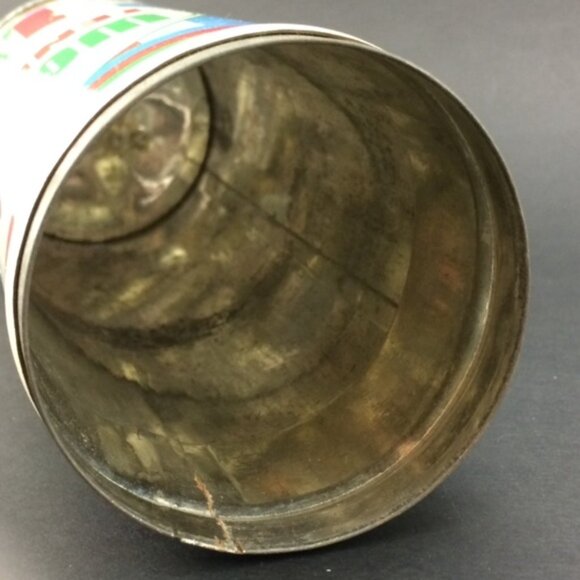 Vintage Jelinek's World Ace Tennis Balls Can Tin Empty Czech Advertising - Picture 12 of 16